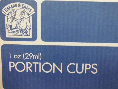 Bakers &amp; Chefs 1oz Portion Cup 250 Count (WR)