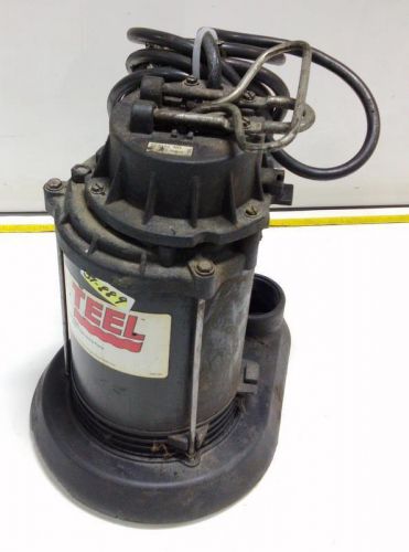 TEEL 1/2 HP SUBMERSIBLE SUMP PUMP MODEL 4P904