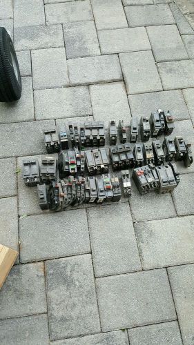Lot of circuit breakers