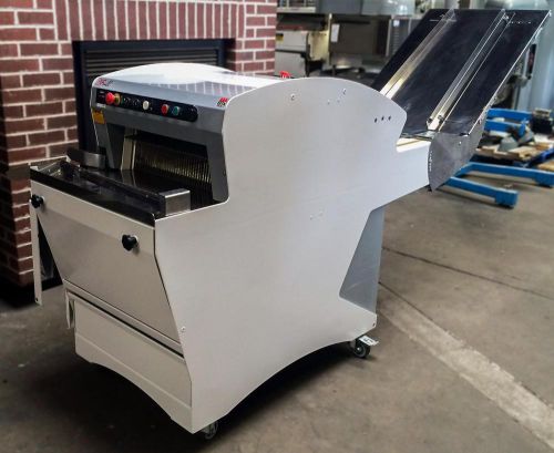 Jac full 520 t2 automatic 2 belt bread slicer with loading ramp for sale