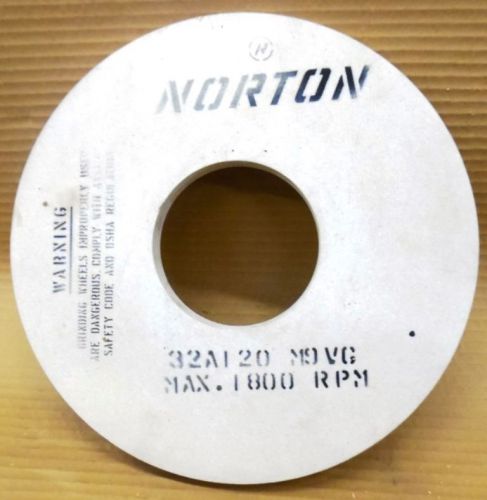 NORTON GRINDING WHEEL 32A1 20 M9VG 14&#034; X 5&#034; X 1&#034;, RPM 1800