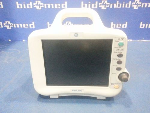 Ge dash 3000 patient monitor for sale