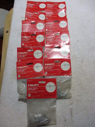 (120) NIP HILTI F19 WASHERS, 6 packs of 20, #R-23, 7/8&#034;