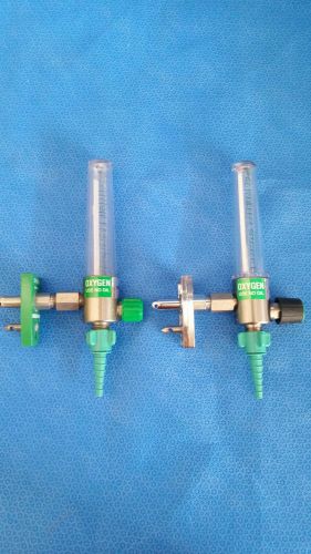 Set of Chemetron/Allied Sure Grip Timeters (Oxygen Flowmeters)