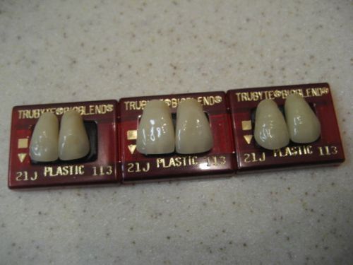 Dentsply Trubyte Bioblend Upper Anterior Mould 21J/113    Dental Teeth
