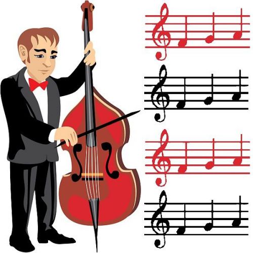 30 Custom Cello Music Personalized Address Labels