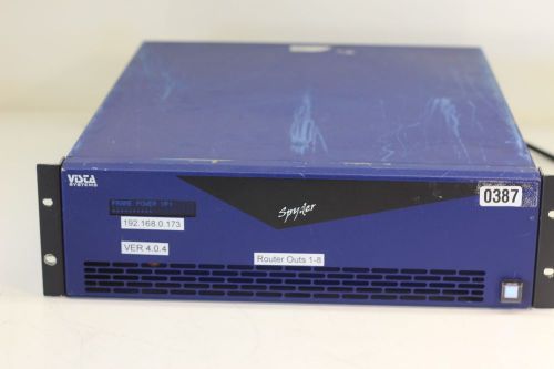 Christie Vista Systems Spyder Model 380 8 inputs Video Expansion Processor HD