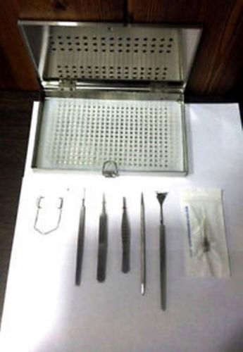 foreign body removal set ophthalmic set of 8 pcs.best of the best ready to ship