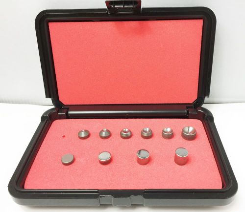 Rivet Squeezer Set 10 pcs AN430 Round Head Squeezer Sets w/Flush sets &amp; Case NEW