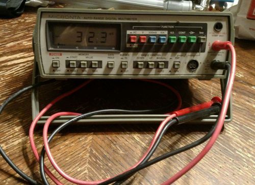 Micronta Radio Shack 22-195A Auto Range Digital Multimeter