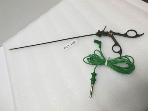 Olympus A6997 Monopolar Spoon Forceps 5mmx45cm With Cable Electrosurgical Instr