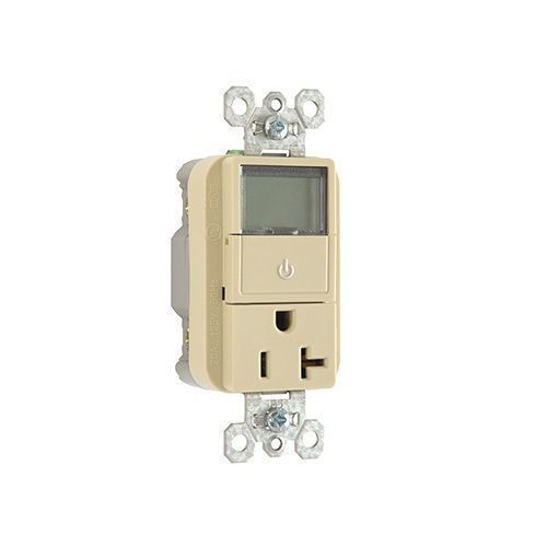 PLT26351-W P&amp;S PLUGLOAD TIMER 20A 125V White