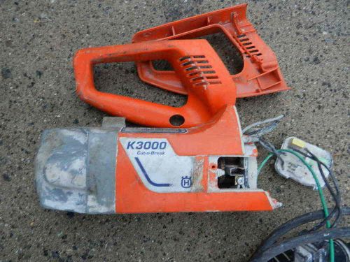 Husqvarna k3000 14in electric wet power cutter parts only for sale