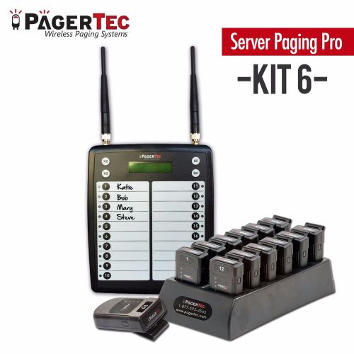 Restaurant Server Paging Pro 6 Pagers