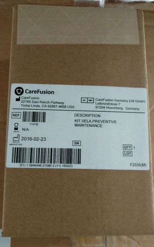 Carefusion Vela Diamond PM Kit Brand New Unopened