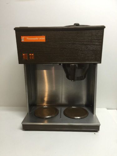 BREWMATIC Vecamatic 2000 Two COMMERCIAL COFFEE MACHINE WARMER