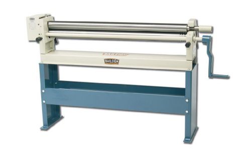 50&#034; w 0.0598&#034; thickness baileigh sr-5016m new bending roll, manual 16 ga. slip r for sale
