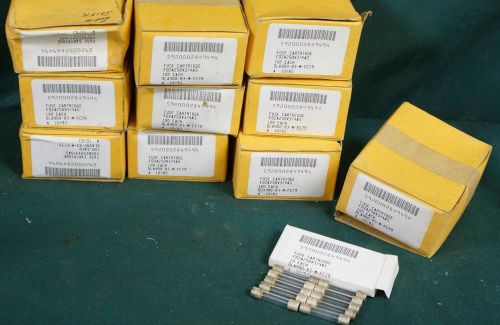 1 BOX OF 100 NEW FUSES F02A250V3/4AS DLA900-83-M-FC79 !!! 10 BOXES AVAILABLE !!