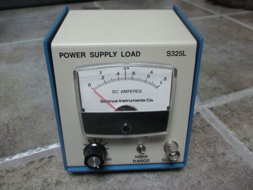 S325L Power Supply Load Science Instruments Co. DC Amperes 1Amp / 500mA Range