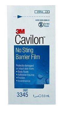 3M Cavilon No Sting Barrier Film Applicators 25/bx 3345