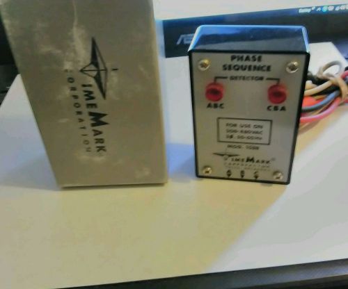 Time Mark, Model 108B  Phase Rotation Detector. NEW IN BOX.