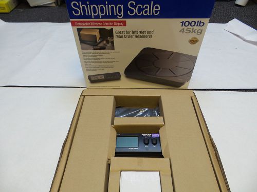Royal consumer 29519a ex 100w shipping scale wireless remote tare &amp; hold feature for sale