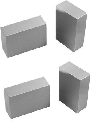 PRECISION 2 SETS 1-2-3&#034; BLOCK WITH NO  HOLE