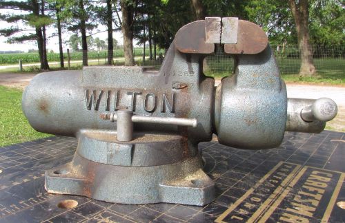 Wilton 3-1/2&#034; 350 Machinists&#039; Bench Vise w/ Swivel Base