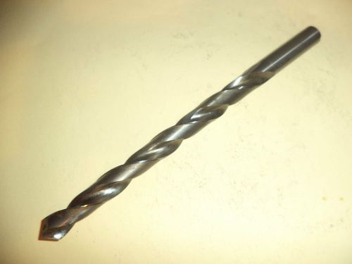 25/64&#034; DIA. 2 FLUTE FINE GRAIN SOLID CARBIDE COOLANT FED DRILL 25/64&#034; DIA. SHANK