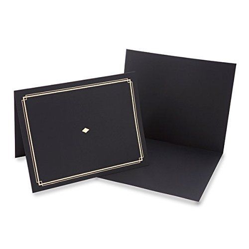 Gartner Studios Certificate Holders, 6 Count, Black (35003)