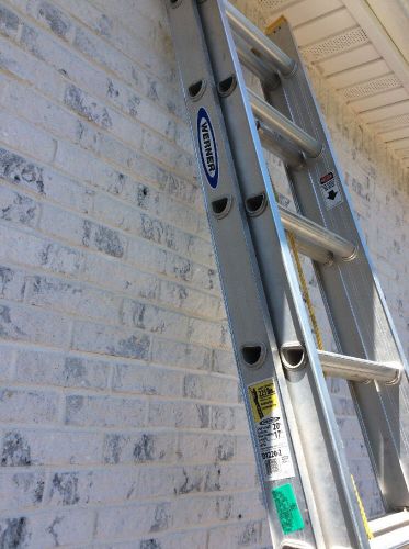 Werner 20 Foot Aluminum Ladder-great condition