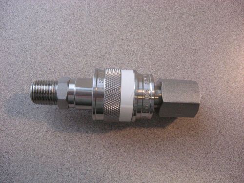 Swagelok quick connect 316 stainless steel qf4 key 6, new for sale