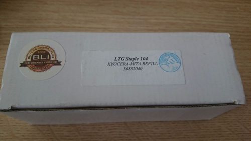 Kyocera Mita 36882040 Staple Cartridge Box of 3 (5,000 Yield/Ctg) Brand New OEM