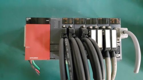MITSUBISHI MELSEC PLC Q02HCPU Q35B Q61P QD75D4 QD75D2 QX42 QY42P QJ71C24N-R2