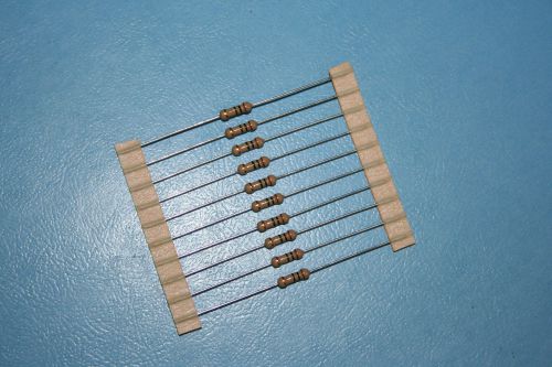 1 meg ohm 1/2 watt carbon film R.G.Allen resistors New 12 in lot