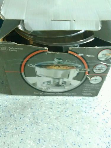 NSF Professional Quality Four-Quart Stainless Steel Chafing Dish 4-qt. In Box