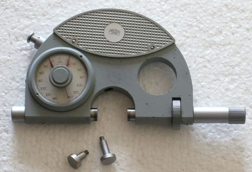 Vintage carl zeiss jena indicating micrometer - 0-25mm - ddr for sale