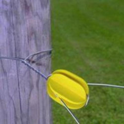 Corner Insulator, For Use With Electric Fence, Yellow 10Pk Fi-Shock Inc ICY-FS
