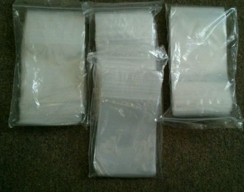 New 4 x 6- 2 mil reclosable poly bags
