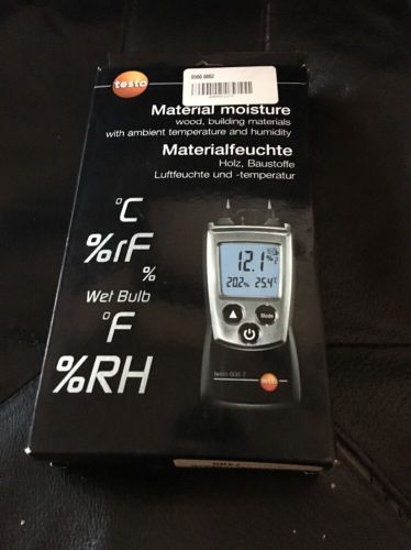 Testo 606-2 moisture content meter for building materials for sale