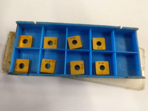 8 VALENITE CARBIDE INSERTS SNEA-322 V1N STK6036