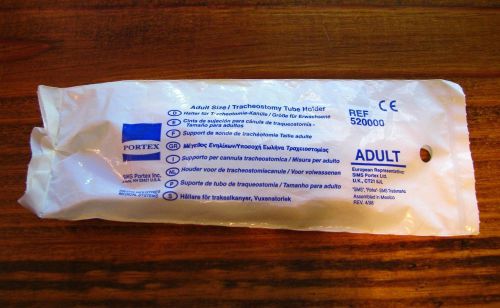 Smiths Medical Portex Tracheostomy Tube Holder Adult Size  #520000 - LOT OF 14