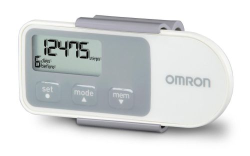 Omron HJ-320 Tri Axis Pedometer (accurate, portable &amp; super simple to use)