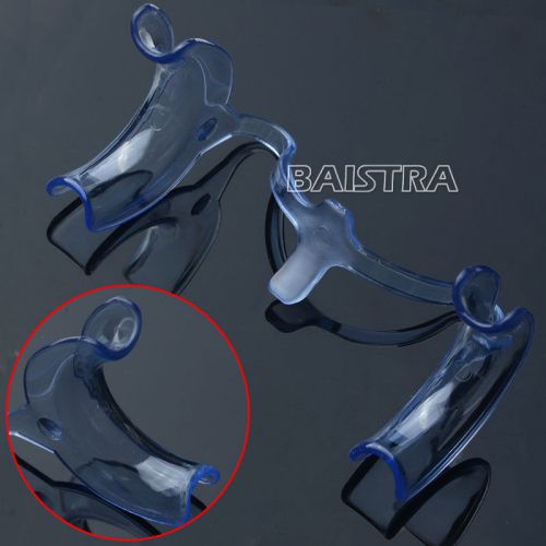 20 PCS Dental Teeth Whitening Cheek Lip Retractor Mouth Opener M Shape Big Blue