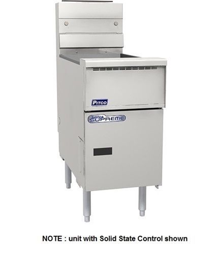 Pitco SSH60WR-C Supreme High Efficiency Fryer gas 50-60lb oil capacity