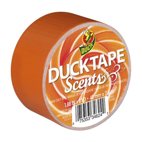 Duck Tape Orange Cream Scented Duct Tape 1.88&#034; x 10yd  240896