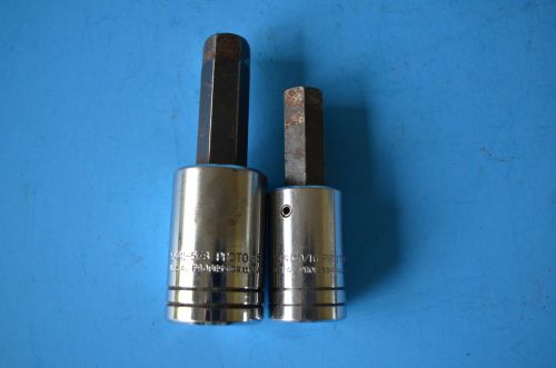 PROTO PROFESSIONAL 5441 5/8&#034; and 5441 9/16&#034; HEX SOCKET 1/2&#034; DRIVE USA