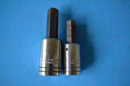 PROTO PROFESSIONAL 5441 5/8&#034; and 5441 9/16&#034; HEX SOCKET 1/2&#034; DRIVE USA