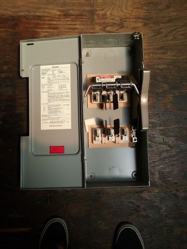 Siemens JN 423 Series a type 1  Vacu break ITE enclosed switch 100A NEW