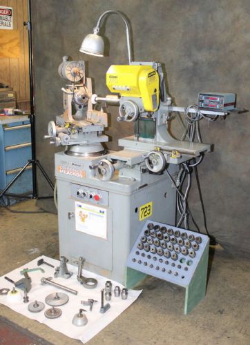 Cincinnati-milacron monoset model #mt tool &amp; cutter grinder, 2x dro,  z&#039;d workhe for sale